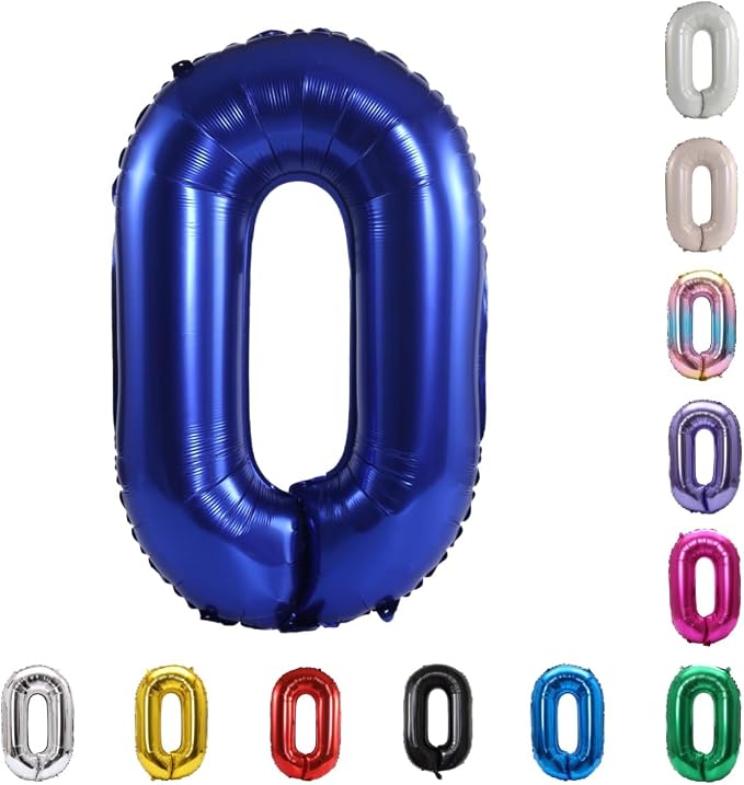 YPSelected 32 Inch Large Foil Helium Number Balloon Birthday Wedding Party 0-9 by YPSelected