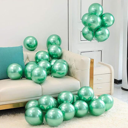Metallic Green Balloons, Birthday Decoration, Wedding Party, Baby Shower - Image 3