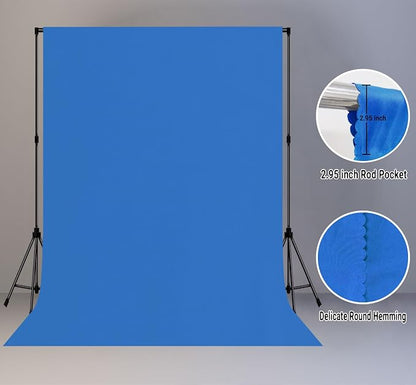 Royal Blue Photography Backdrop - Image 6