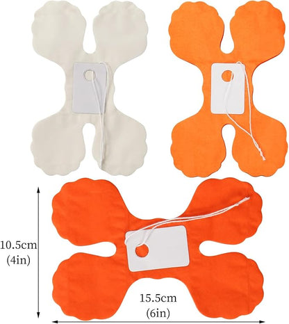 Orange Beige Fall Baby-Shower Party-Decorations Streamers Garland - 157Ft - Image 2