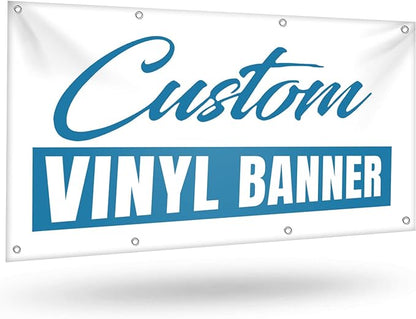 Custom Vinyl Banners and Signs Customize by PAPDWHZL