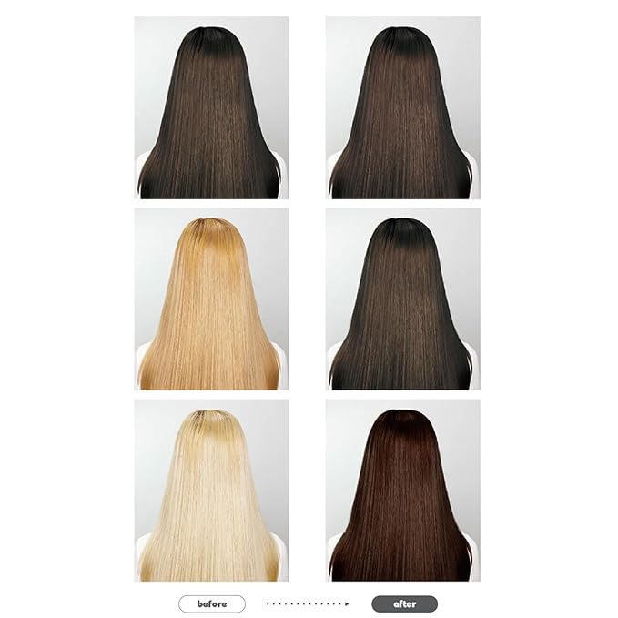 eZn Pudding Hair Dye, Ammonia-Free, Semi-Permanent DIY Korean Hair Dye Color with Keratin (Milano Essopresso)