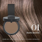 Maycheer Hairline Powder for Women - Hair Rich Shading Powder, 30 Colors Magic Root Cover Up (Dark Brown 01)
