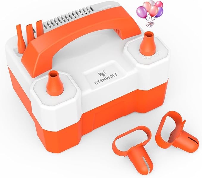 ETENWOLF Electric Balloon Pump for All Balloons | Balloon Inflator for Birthday by ETENWOLF