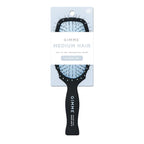 Gimme Beauty Detangling Brush - Curved Paddle Brush for Breakage-Free Detangling - Anti-Static & Frizz - Soft Glide with Ball-Tipped Bristles - Heat-Resistant Styling Tool - Medium Hair