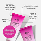 Four Reasons Color Mask INTENSE - Pink – (27 Colors) Intensive Toning Treatment - Color Depositing Conditioner – Semi Permanent Hair Dye for Lightened and Colored Hair– 100% Vegan, 6.76 fl oz