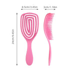 Candy Brush Scented Detangling Hair Brush for Wet or Dry Hair, Professional Vented Brush for Thick, Coarse & Curly Hair for Women and Girl. Eliminates Knots & Scalp Massage, Idea Gift