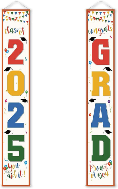 Graduation Decorations 2026 Banner Porch Sign by ATFUNSHOP