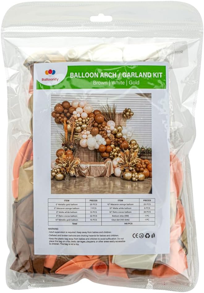 Restaurantware-Balloonify Balloon Garland Set, 1 Party Decoration Kit - Image 2