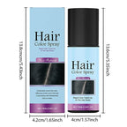 Temporary Root Touch Up Spray,Temporary Root Touch Up Hair Color Spray,Instant Covers Grey Hair (Light Brown)