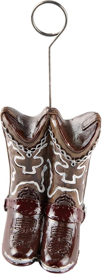 Cowboy Boots Photo/Balloon Holder Party Accessory - Image 4