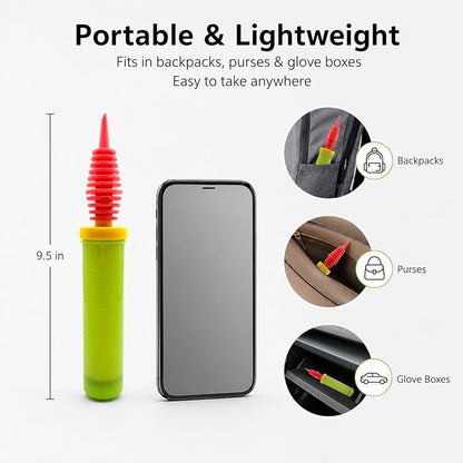 Balloon Pump Handheld Two-Way Dual Action, Air Pump Portable Manual Balloon - Image 6