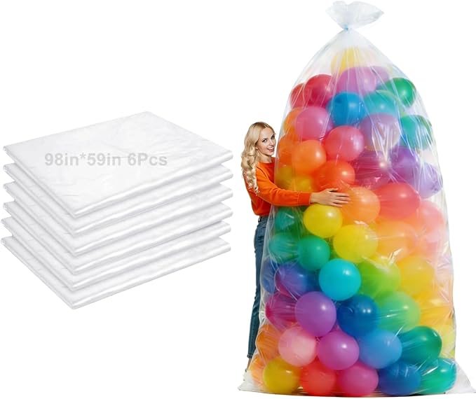 Avoirdus 6Pcs 98 * 59Inches Balloon Bags by Unknown