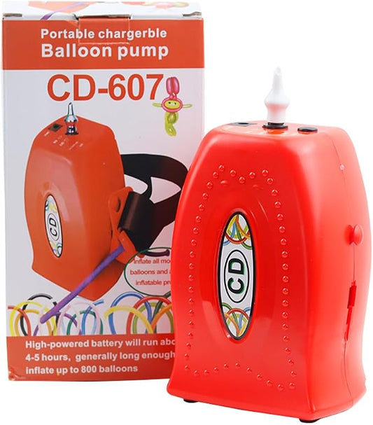 Portable Rechargeable Balloon Pump, Electric Long Balloon Inflator by Unknown