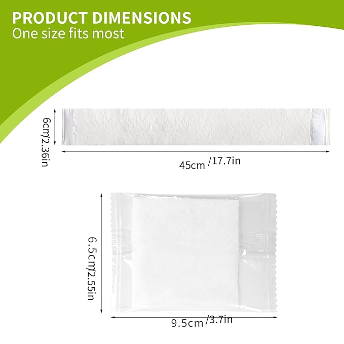 MoyRetty 50 Pack Disposable Headbands for Spa & Facials - Stretchable Non-Woven Facial Headband with Adjustable Magic Tape | Esthetician Supplies, Soft Hair Bands for Skincare, Makeup, Salon