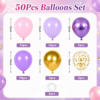 Pink and Purple Balloons - Image 2
