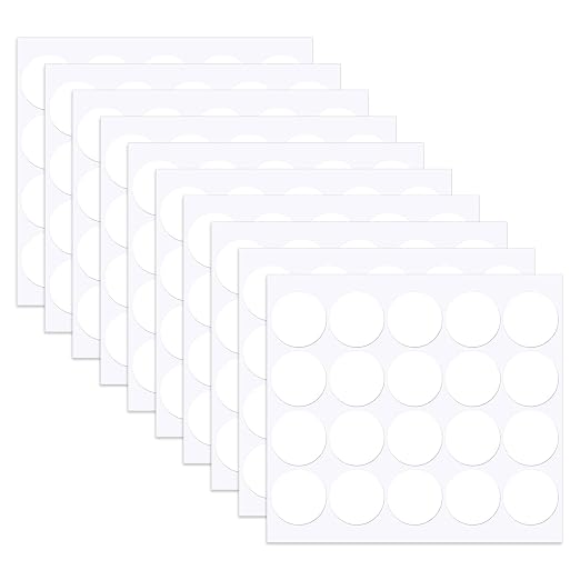 200pcs 1.18 Inch Double Sided Sticky Dots, Mini Clear Glue Adhesive Dots by Juasky