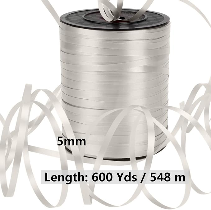 600 Yards Curling Ribbon, Balloon String Roll Ribbon and Bows - Image 5