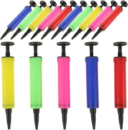 Solustre 15Pcs Portable Mini Hand Held Air Pumps Balloon Inflators U-Shaped by SOLUSTRE