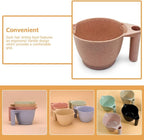 Luxshiny 2pcs Portable Hair Dye Mixing Bowl Tint Bowls for Hair Salon Material and Application