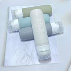 Silicone Travel Bottles for Toiletries, TSA Approved Leak-Proof Toiletry Containers for Airplane & Vacation