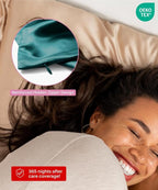 SUNDAYSILKS™ Premium Silk Pillow Cases | 100% Mulberry Silk Pillowcase with Zipper, All Sides Real 22 Momme Grade 6A Silk, Standard Queen, King Size [Teal Sapphire]