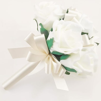 KINGLAKE Ivory Satin Ribbon - Image 8