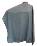 CHARLENE Professional Cutting Cape for Salon Hair Styling, Barber Haircut, Coloring, Skincare, Makeup (PLAIN, Gray)