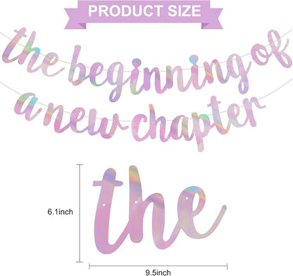 BEISHIDA Rainbow Pink Pre-Strung The Beginning of A New Chapter Banner | - Image 2