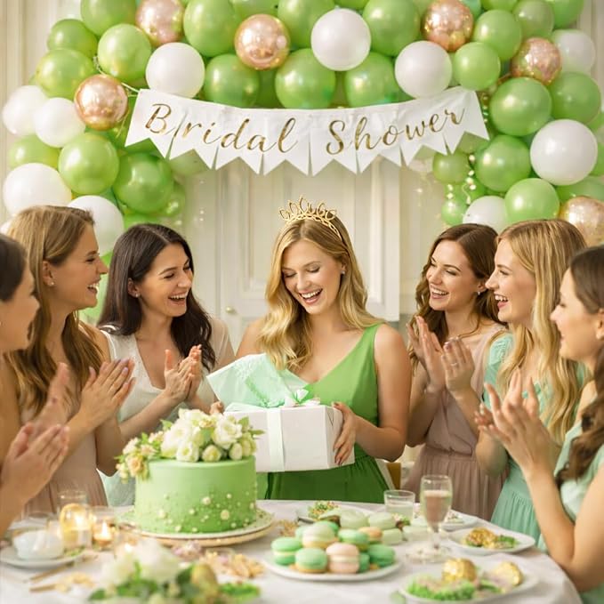 Lime Green Balloons 100 Pack, 12 Inch Light Green Latex Party Balloons - Image 2