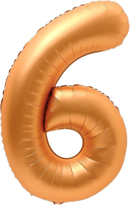 Number 6 Balloon, 6 Balloon, Number Balloons 40 Inch by VHUWE