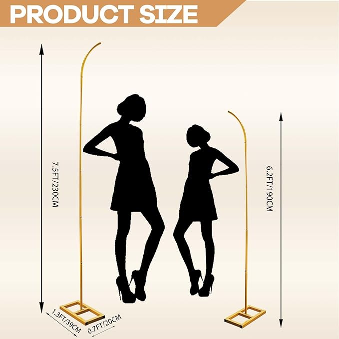 Balloon Arch Stand Set of 2 - Image 2