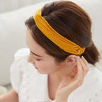 Elastic Knotted Headbands for Women Cloth Head Hair Bands for Women's Hair Non Slip Boho Wrap Twisted Hair Accessories