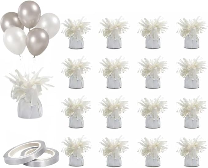balloon weights are perfect for parties, weddings. Each pack includes 16PCS by Unknown