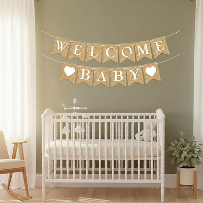 Welcome Baby Banner Paper - Image 6