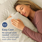 Queen Pillow Cases Set of 4 - Ultra Soft Hotel Quality Pillowcase Covers - Comfy, Cozy & Wrinkle Free - Shrinkage, Stain and Fade Resistant - Machine Washable Pillow Protectors - 4 Piece Set - Wheat