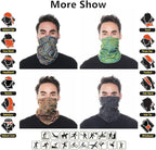 Headband Neck Gaiter Head Wrap Headwear Face Mask Magic Scarf Bandana for Men and Women