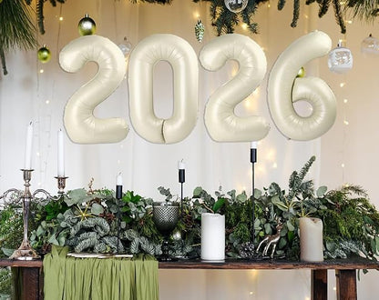 2026 Number Black Balloons 40Inch Balloon - Image 3