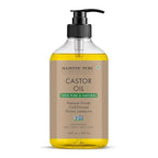 Majestic Pure Castor Oil - 100% Pure & Natural - Premium Grade, Cold Pressed, Hexane Free - Hair, Eyelashes, Eyebrows, Nails - Moisturizing & Nourishing - 16 Fl Oz