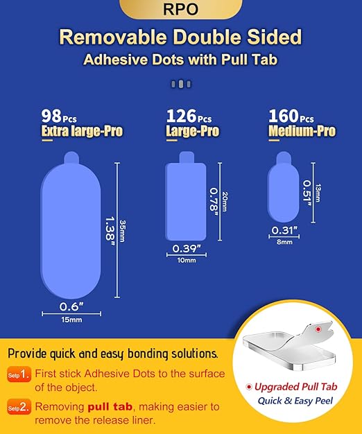 PHIXBEAR Large-Pro Mounting Putty No Residue - Image 2