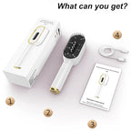 Laser Therapy Hair Growth Comb, Handheld Comb-Shaped Hair Regrowth Device for Hair Growth, 3 in 1 Hair Oil Applicator for Hair Care, Electric Scalp Massager for Healthier Hair