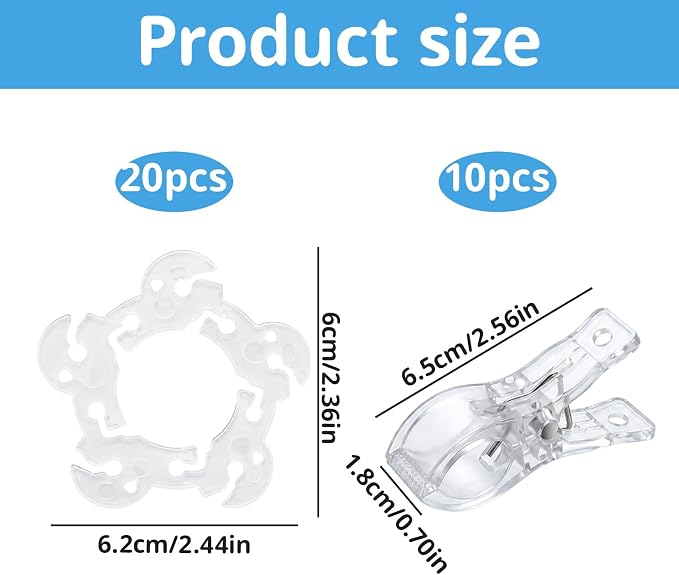 30PCS Balloon Arch Clips for Balloon Arch Backdrop, Professional Event Clips Set - Image 2