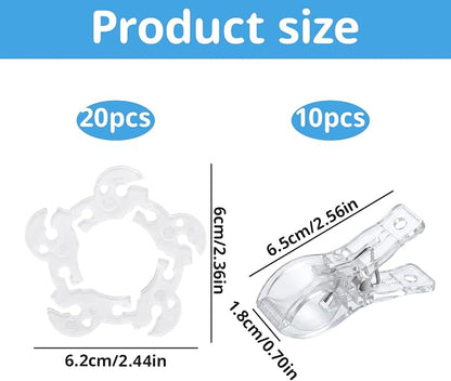 30PCS Balloon Arch Clips for Balloon Arch Backdrop, Professional Event Clips Set - Image 2