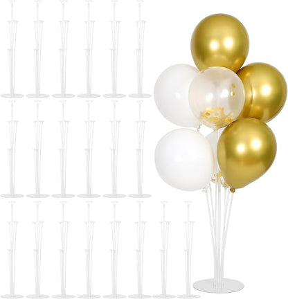 20 Sets Balloon Stand Kit, Balloon Sticks Holder by HPLYEL