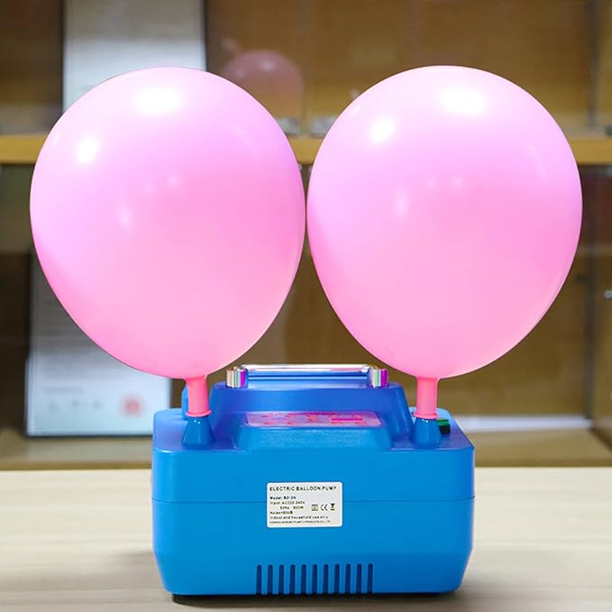 iDili 800W Professional Electric Balloon Pump, Timing Quantitative Double Hole - Image 5