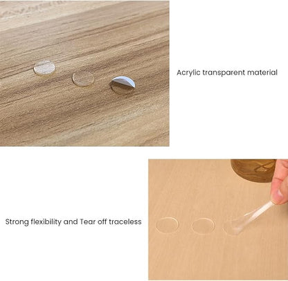 200 Pcs Clear Adhesive Dots, 10mm/0.39" Sticky Double Sided Glue Dots, - Image 3