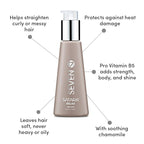 SEVEN Haircare SATARA Relax Serum, Hair Oil for Men & Women, Straightening Serum for Shine, Frizzy, Dry, Damaged Hair, Anti Frizz Thermal Protection with Rosemary & Chamomile, Made in USA, 3.2 oz