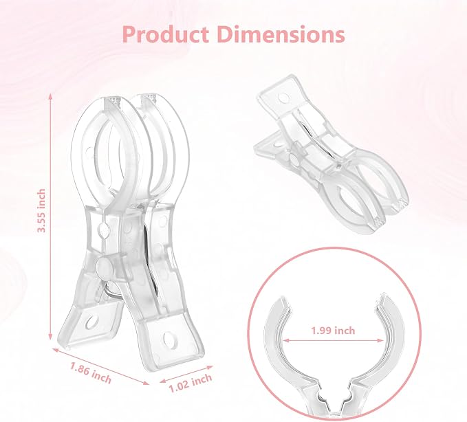 10 Pack Balloon Arch Clips, Clips - Image 2