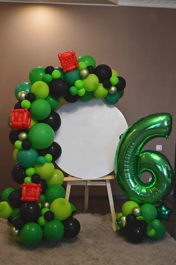 Numbers 15 Balloon 40Inch Dark Green Balloon - Image 3