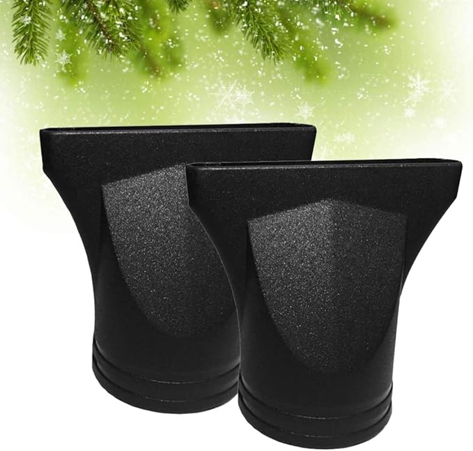 2Pcs Reusable Plastic Hair Dryer Nozzle Attachment Concentrator Hairdressing Salon Styling Tool
